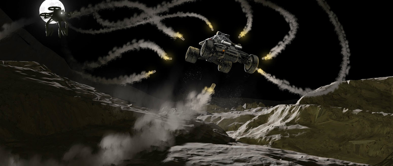 Illustration for article titled In Space, No One Can Hear Your Gnarly Missile Jumps